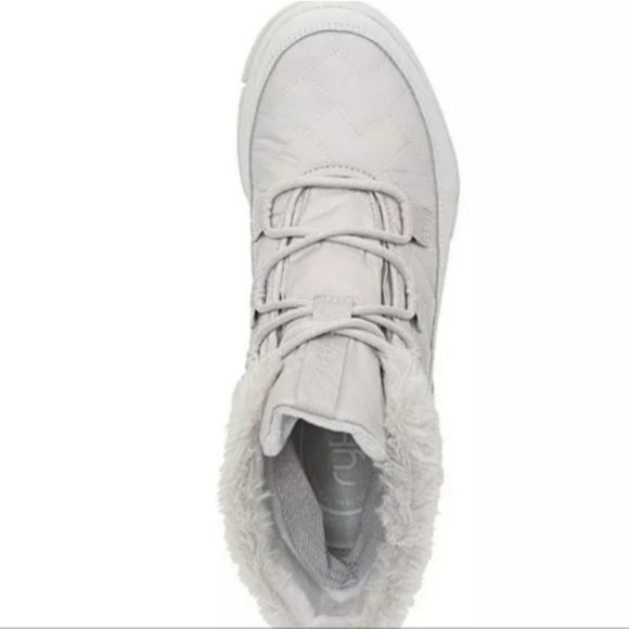 Ryka Aubonne Lace Booties Silver Cloud -9.5 WIDE - Picture 3 of 8